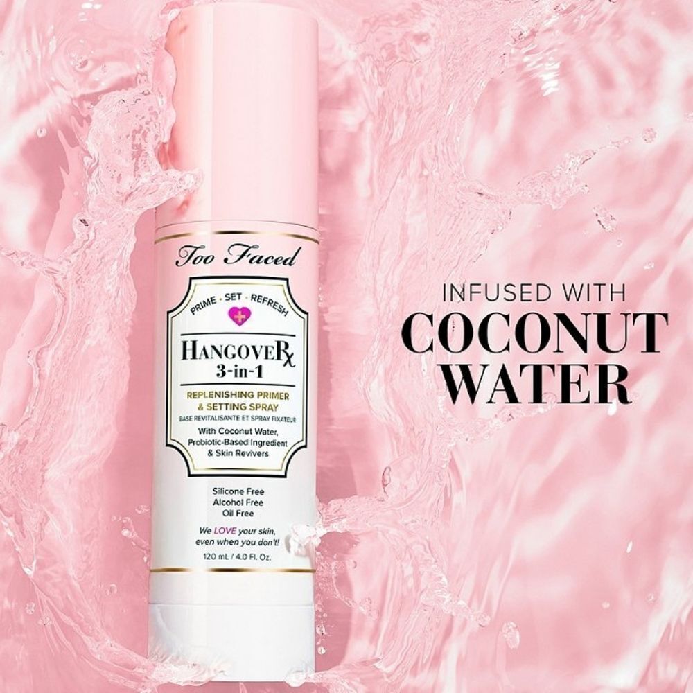 Too Faced Hangover RX Replenishing Hydrating Makeup Setting Spray